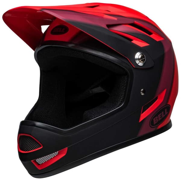 Bell Sanction Downhillhjelm Rød,Sort XS