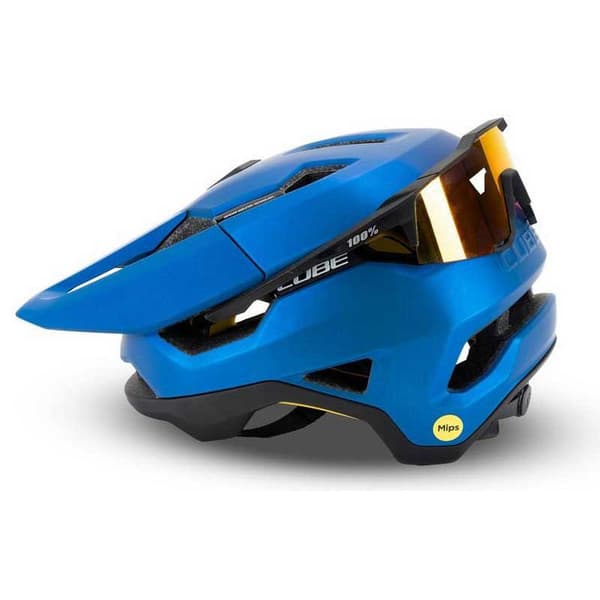 Cube Trooper X Actionteam Mips Mtb-hjelm Blå L