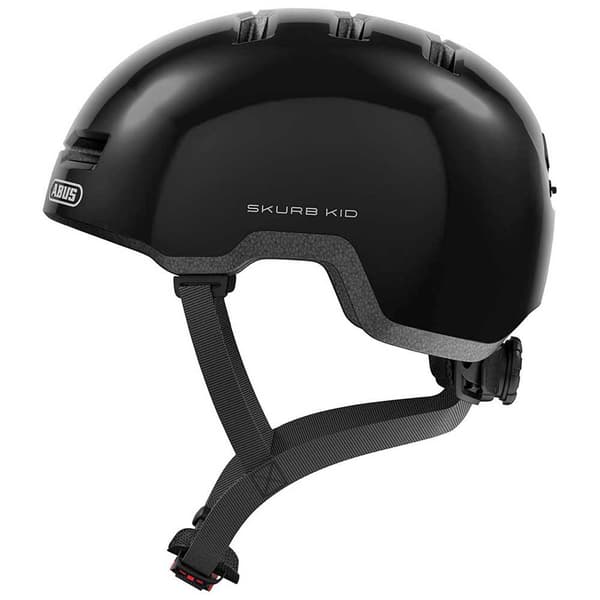 Abus Skurb Juniorhjelm Sort S