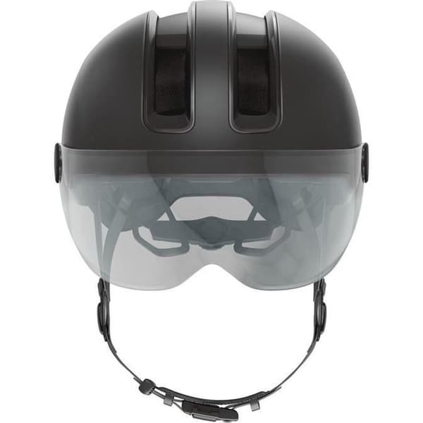 Abus HUD-Y ACE BLACK cykelhjälm - S