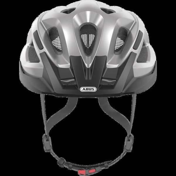 ABUS aduro 2.0 cykelhjälm för vuxna - bländande silverfärg