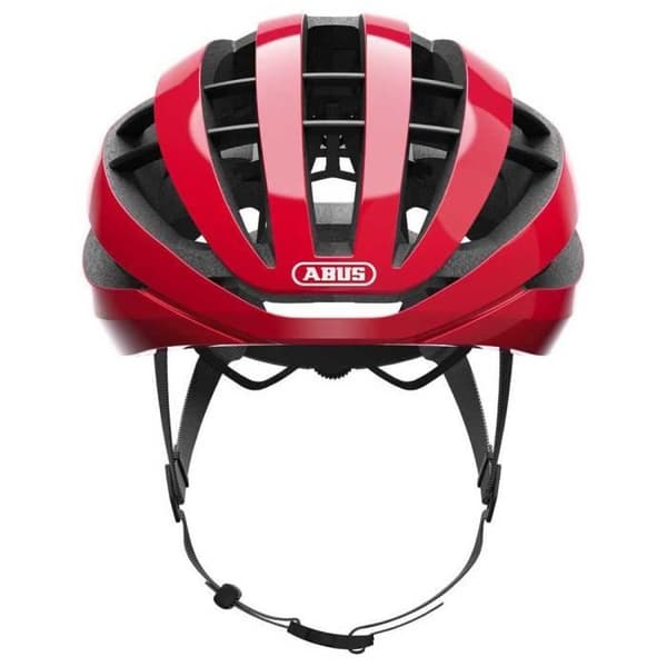 ABUS Aventor Cykelhjälm - Röd - Professionell cykelhjälm - Unisex