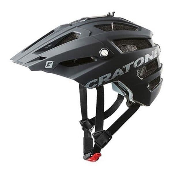 CRATONI cykelhjälm - ALLTRACK - Svart - Unisex - Vuxen - Polykarbonat, EPS - 17 ventiler