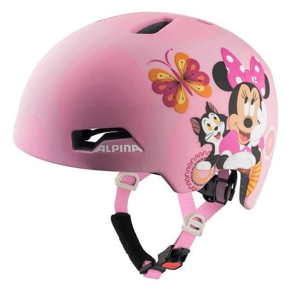 ALPINA Unisex - Barn, HACKNEY DISNEY Cykelhjälm, Minnie Mouse, 51-56 cm