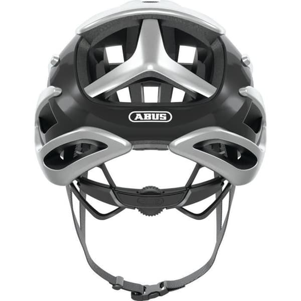 Cykelhjälm för väg - ABUS - Airbreaker - Grå silver - Lätt - Aerodynamisk