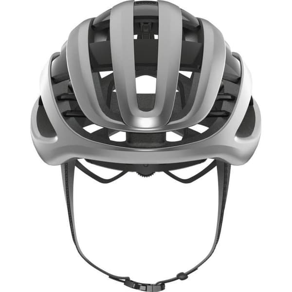 Cykelhjälm för väg - ABUS - Airbreaker - Grå silver - Lätt - Aerodynamisk