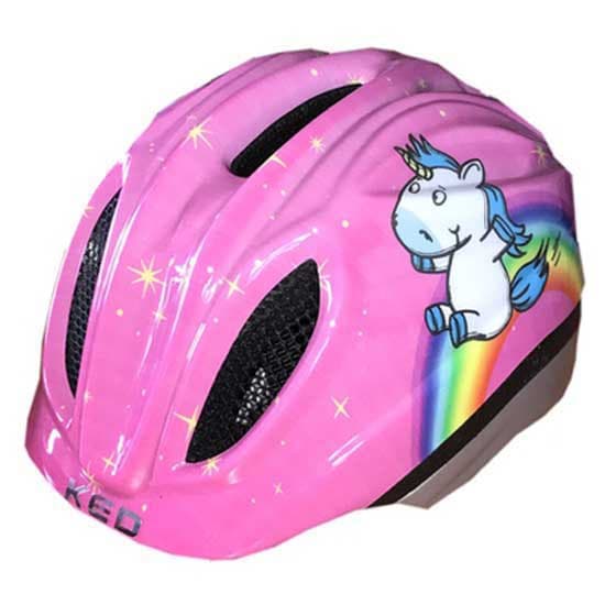 Bike Fashion Unicorn Junior-kypärä Pinkki M