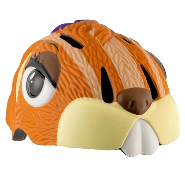 Crazy Safety Chipmunk sykkelhjelm - brun (49-55 cm) (101001-03)