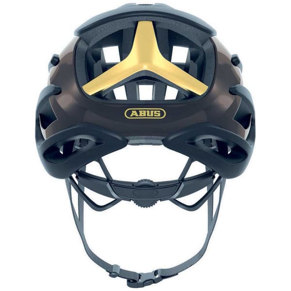 Abus Airbreaker Hjelm Sort,Gylden S