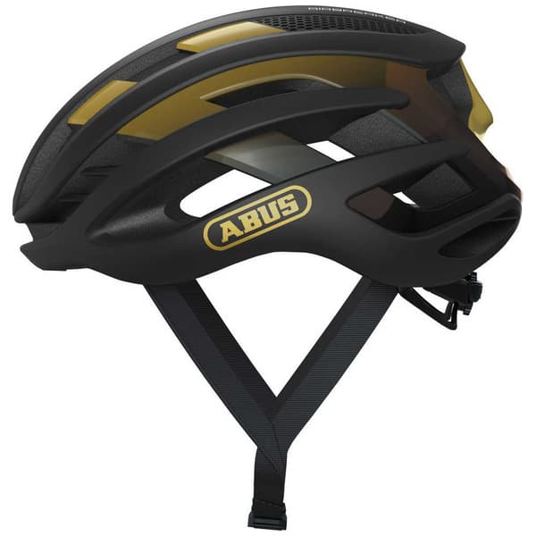 Abus Airbreaker Hjelm Sort,Gylden S