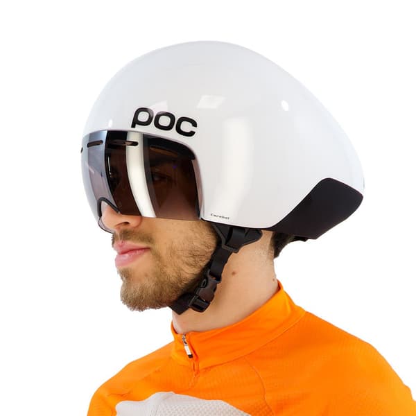Poc Cerebel Raceday Kypärä Valkoinen M