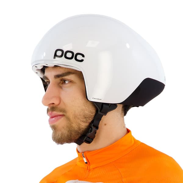Poc Cerebel Raceday Kypärä Valkoinen M