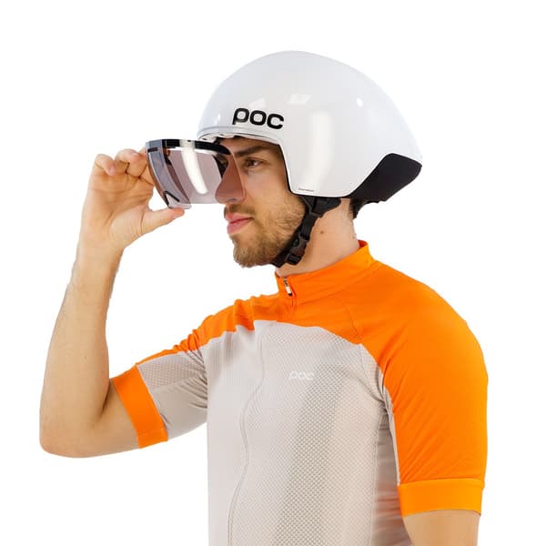 Poc Cerebel Raceday Kypärä Valkoinen M