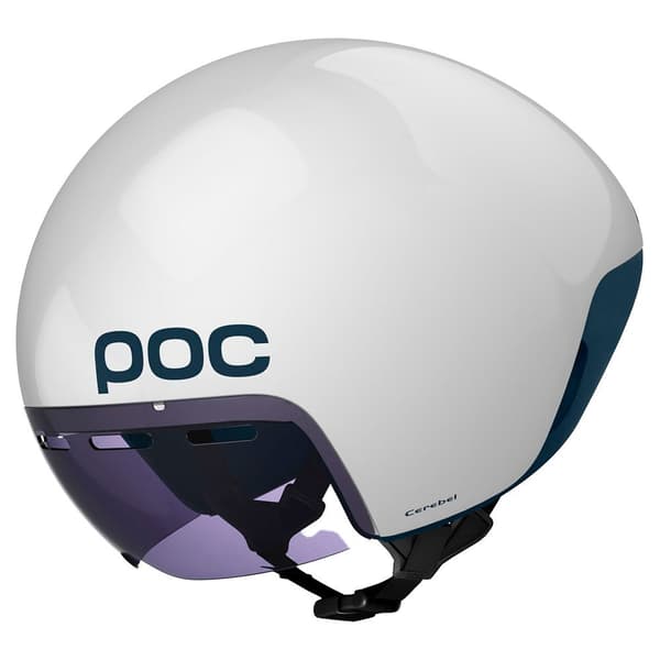Poc Cerebel Raceday Kypärä Valkoinen M