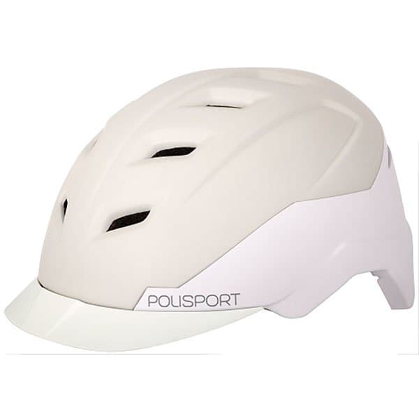 Polisport Move E-city Byhjelm Beige,Hvid L