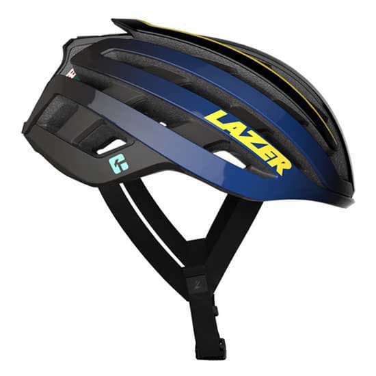 Lazer Z1 Kineticore + Aeroshell Hjelm Blå,Sort S