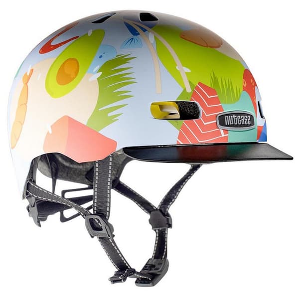 Nutcase Street California Roll Mips Byhjelm Hvid L