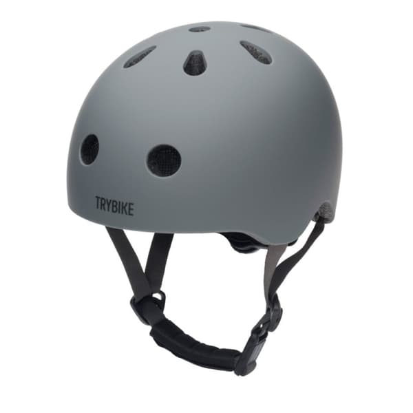Trybike Retro hjelm - Vintage matt grå - XS