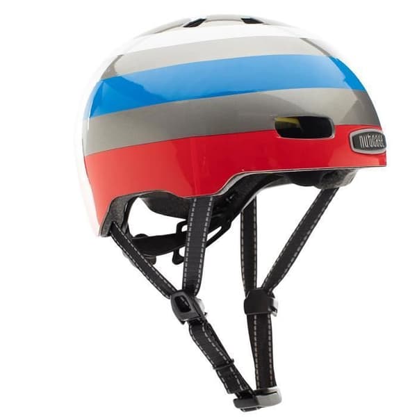 Nutcase Little Nutty Captain cykelhjälm - multicolor - XS - Herr - Vuxen - Röd