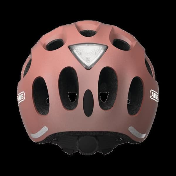 Cykelhjälm - ABUS - Youn-I ACE - Inbyggd LED-bakljus - Unisex - Rosa