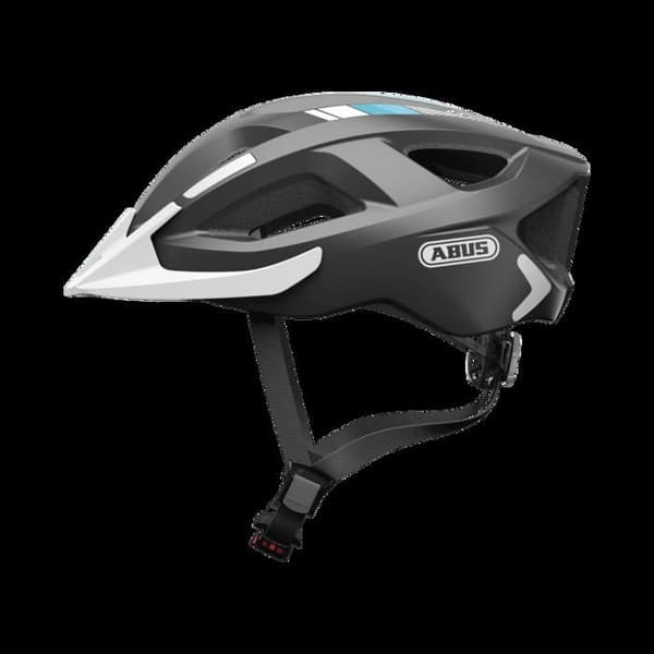 Cykelhjälm - ABUS - Aduro 2.0 - Mångsidig med LED-ljus - Sportig design - Flexibel justering