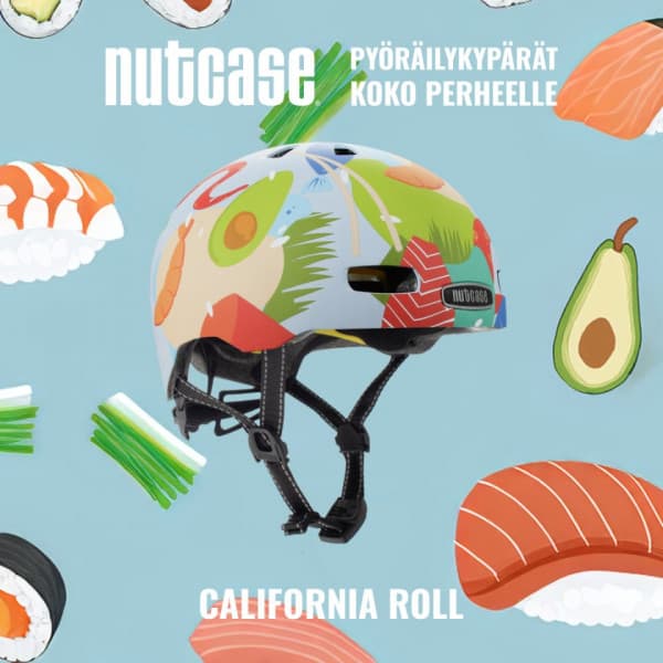 Nutcase Street California Roll Mips cykelhjälm, M