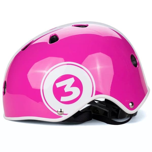 Barnhjälm - MINI - Rosa - Justering 49-54 cm - Säkerhet - Komfort
