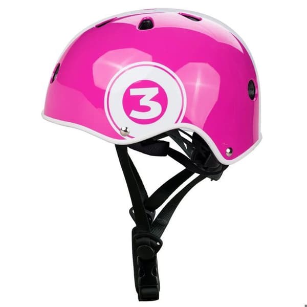 Barnhjälm - MINI - Rosa - Justering 49-54 cm - Säkerhet - Komfort