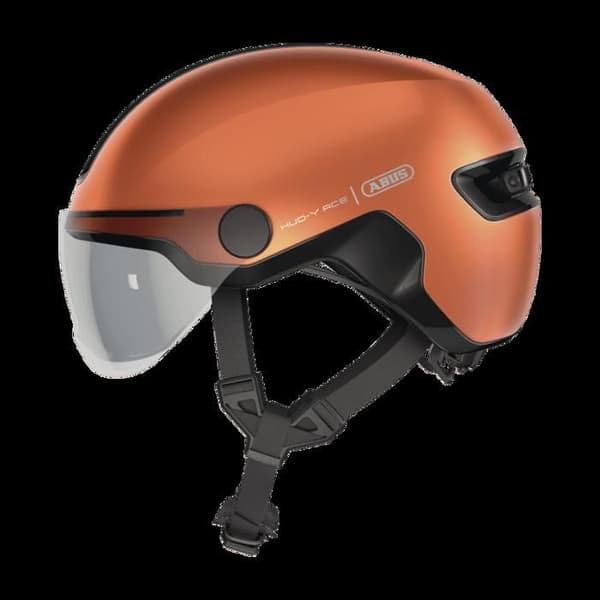 Cykelhjälm - Abus - HUD-Y ACE GOLDFISH - Storlek L - Färg Orange - Unisex