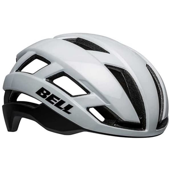 Casque de Route BELL Falcon XR LED MIPS X Unisexe - Mat-Vit Glans-Svart - L (58-62 cm)