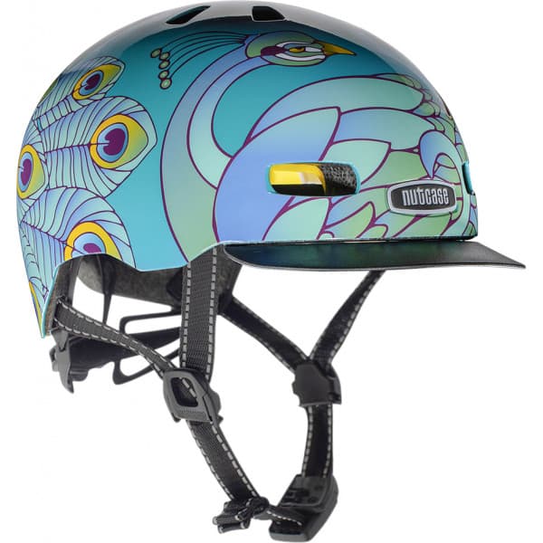 Nutcase Street Ruffled Feathers Mips cykelhjälm, 52-56 cm