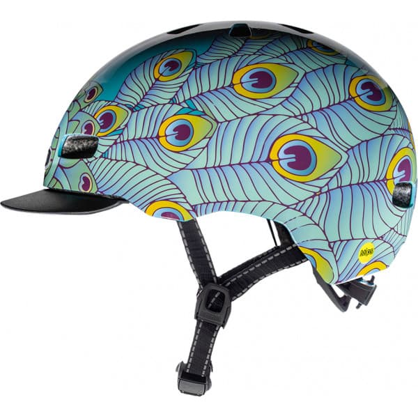 Nutcase Street Ruffled Feathers Mips cykelhjälm, 52-56 cm