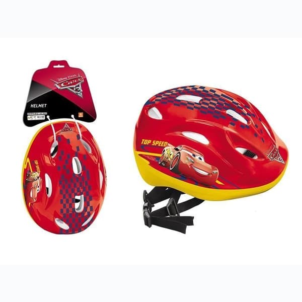 CARS skyddshjälm - MONDO - Storlek M - Pojke - PVC - Scooter - Röd