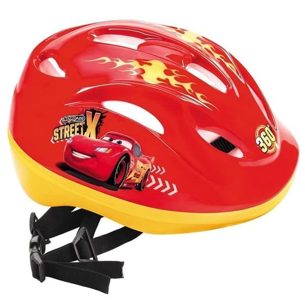 CARS skyddshjälm - MONDO - Storlek M - Pojke - PVC - Scooter - Röd