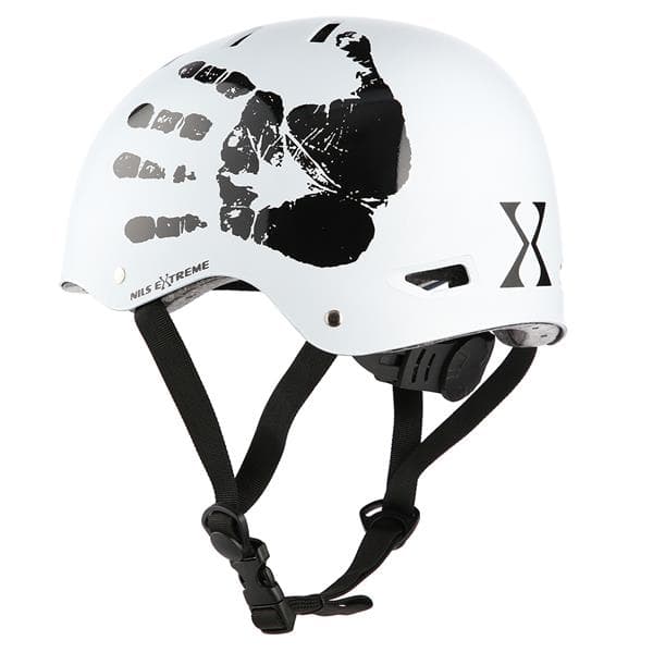 MTW03 HVID STØRRELSE M (52-59 cm) NILS EXTREME HJELM