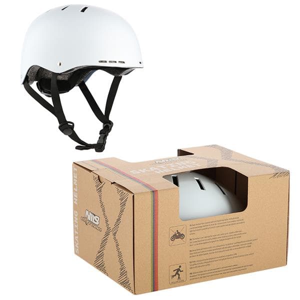MTW03 HVID STØRRELSE M (52-59 cm) NILS EXTREME HJELM