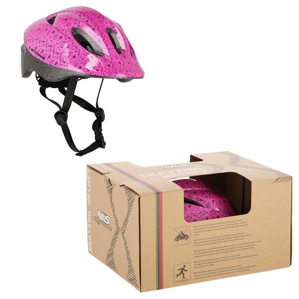MTW05 PINK STØRRELSE XS (48-55 cm) NILS EKSTRA HJELM