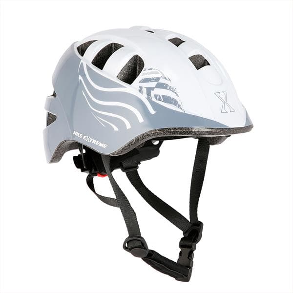 MTW08 GRÅ STØRRELSE XS (47-56CM) BØRNEHJELM NILS EXTREME
