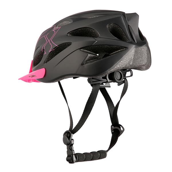 MTW291 SVART OCH ROSA STORLEK L (55-61CM) NILS EXTREME HJÄLM