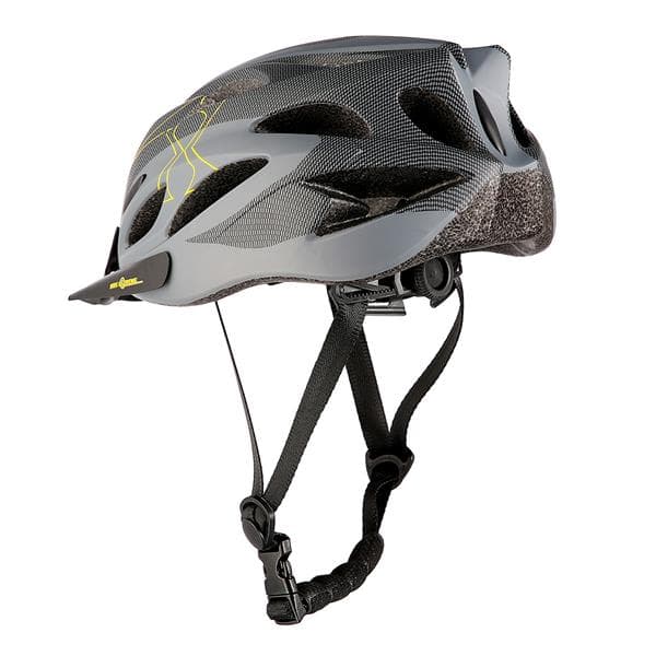 MTW291 GRÅ-SORT STØRRELSE L (55-61CM) NILS EKSTRA HJELM
