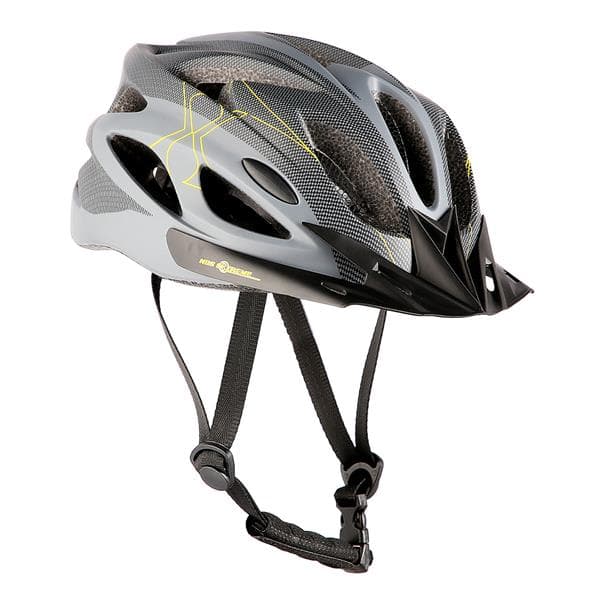 MTW291 GRÅ-SORT STØRRELSE L (55-61CM) NILS EKSTRA HJELM
