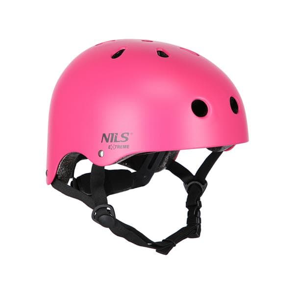 MR290+H230 HJÄLM MED SKYDD SET ROSA STORLEK M NILS EXTREME