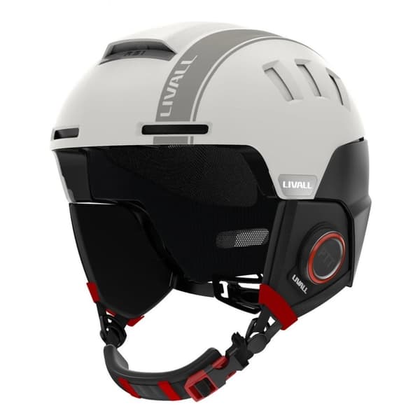 Livall RS1 Bluetooth PTT Alert SOS Skihjelm Hvid M