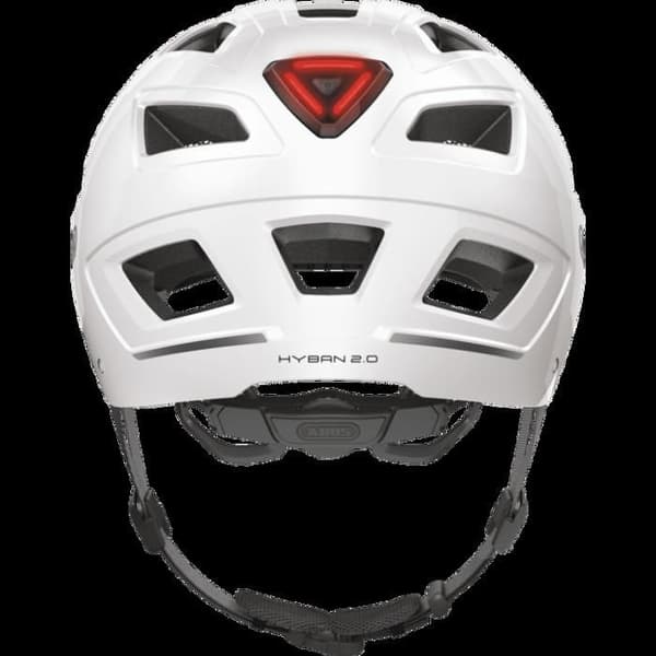 Cykelhjälm - ABUS - HYBAN 2.0 - Skal i ABS - Ventilationssystem - Inbyggd LED-lampa