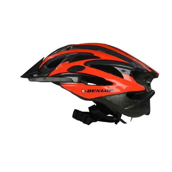 Dunlop-MTB-regleradcykelhjälmr.M55-58cm(röd/svart)