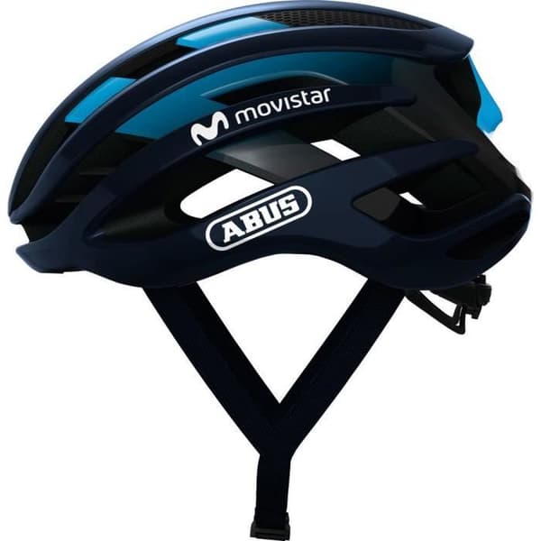 ABUS Airbreaker Cykelhjälm - Blå - Unisex - Vuxen - Landsvägscykel