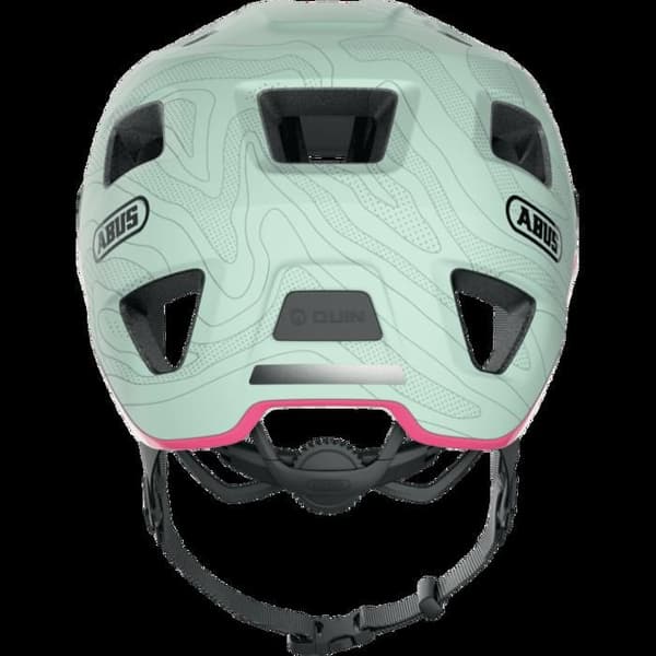Hjälm - ABUS - Modrop - Grön/Rosa - Polykarbonat - Vuxen Man