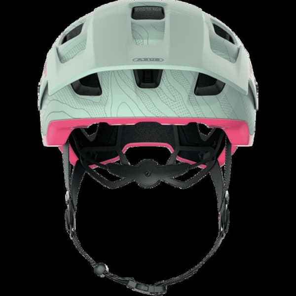 Hjälm - ABUS - Modrop - Grön/Rosa - Polykarbonat - Vuxen Man