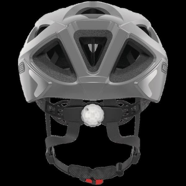 ABUS aduro 2.0 cykelhjälm för vuxna - bländande silverfärg