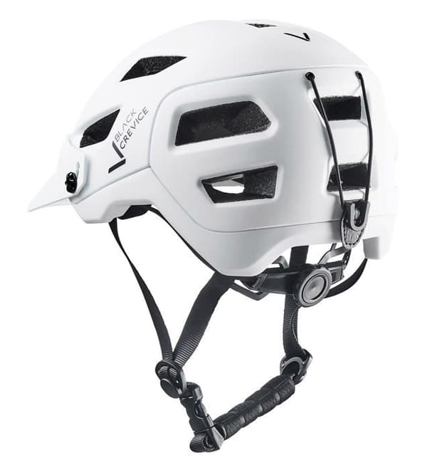 Svart cricka cykelhjälm - BCR321825-WH-S